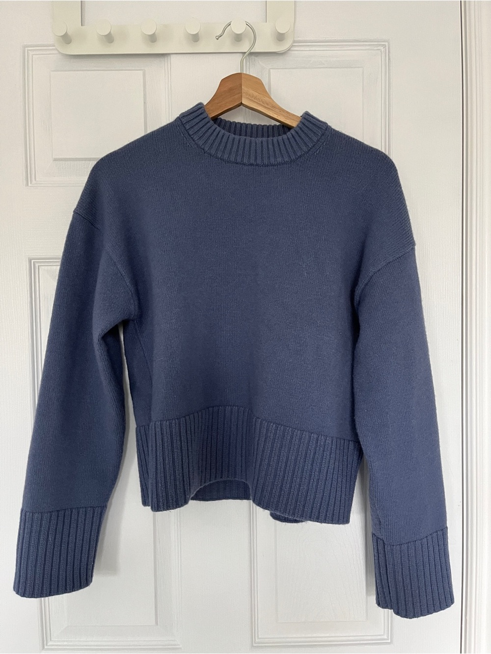 H&M Women's Crewneck Sweater in Slate Blue